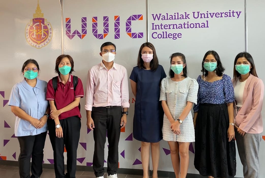 WUIC welcomed Walailak University 5S committee for 2022 inspection.