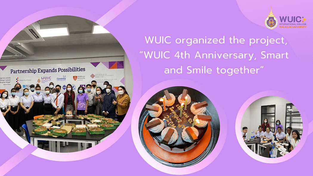 WUIC organized the project, “WUIC 4th Anniversary, Smart and Smile together”