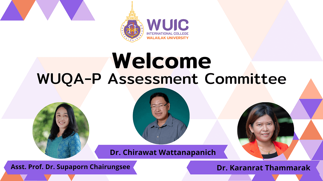 Quality assurance assessment for WUIC programs