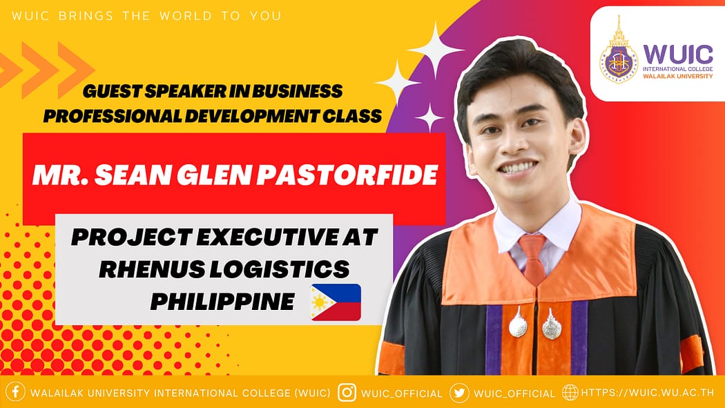 WUIC Alumni and Project Executive at Rhenus Logistics Philippines is Guest Speaker in WUIC Business Professional Development Class