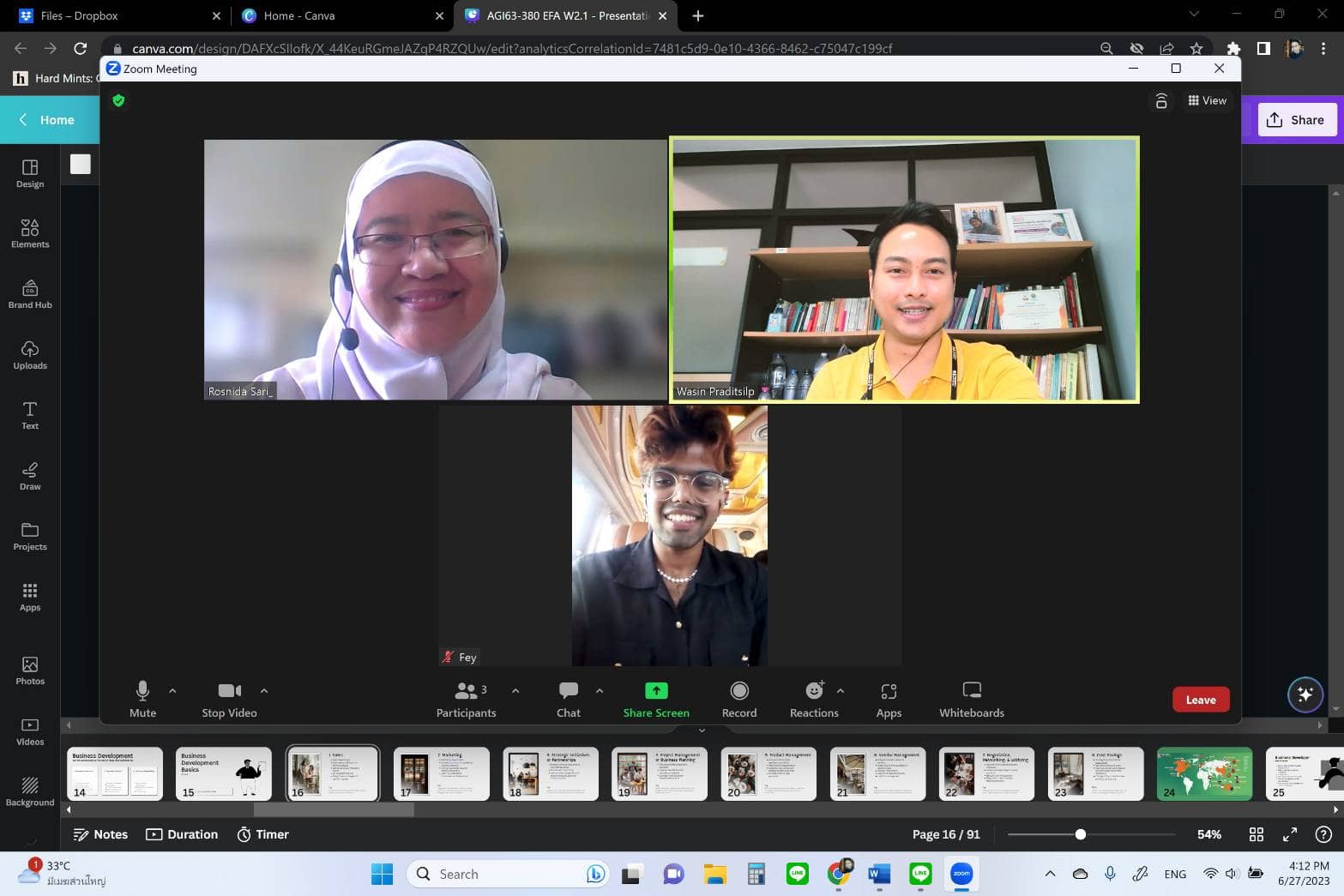 "WUIC Student Secures Memorable Opportunity to Receive Research Guidance from Distinguished Indonesian Doctorate Professor, Thanks to the Facilitation of Dr. Wasin"