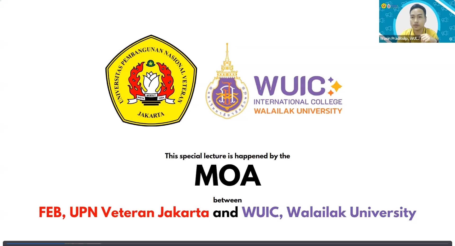 WUIC Lecturer Shares E-Marketing Insights with Indonesian Universities