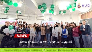 Visiting Professor at NWIM of RANEPA, Russia