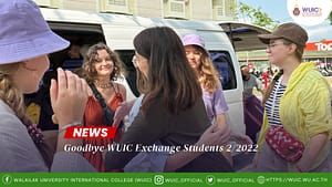 Goodbye WUIC Exchange Students 2/2022