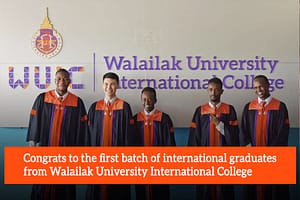 "Pride of WALAILAK: Success of International Graduates"
