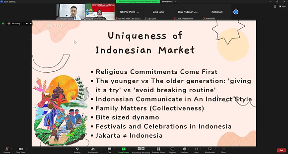 FEB UPNVJ Professor Gives Special Lecture on Indonesian Marketing