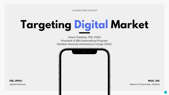 WUIC Co-Hosts First Webinar in E-Marketing Insight with Partner University