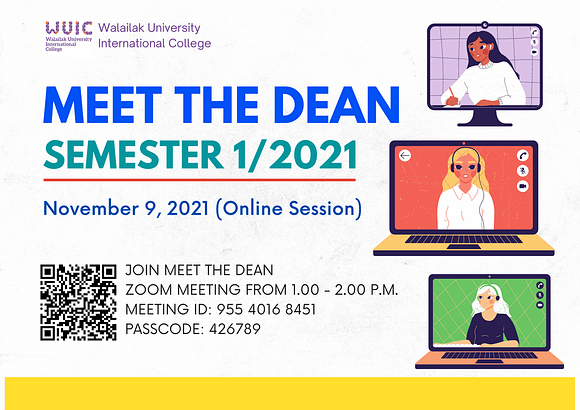 WUIC organized “Dean & Lecturers Meet Students” for semester 1/2021