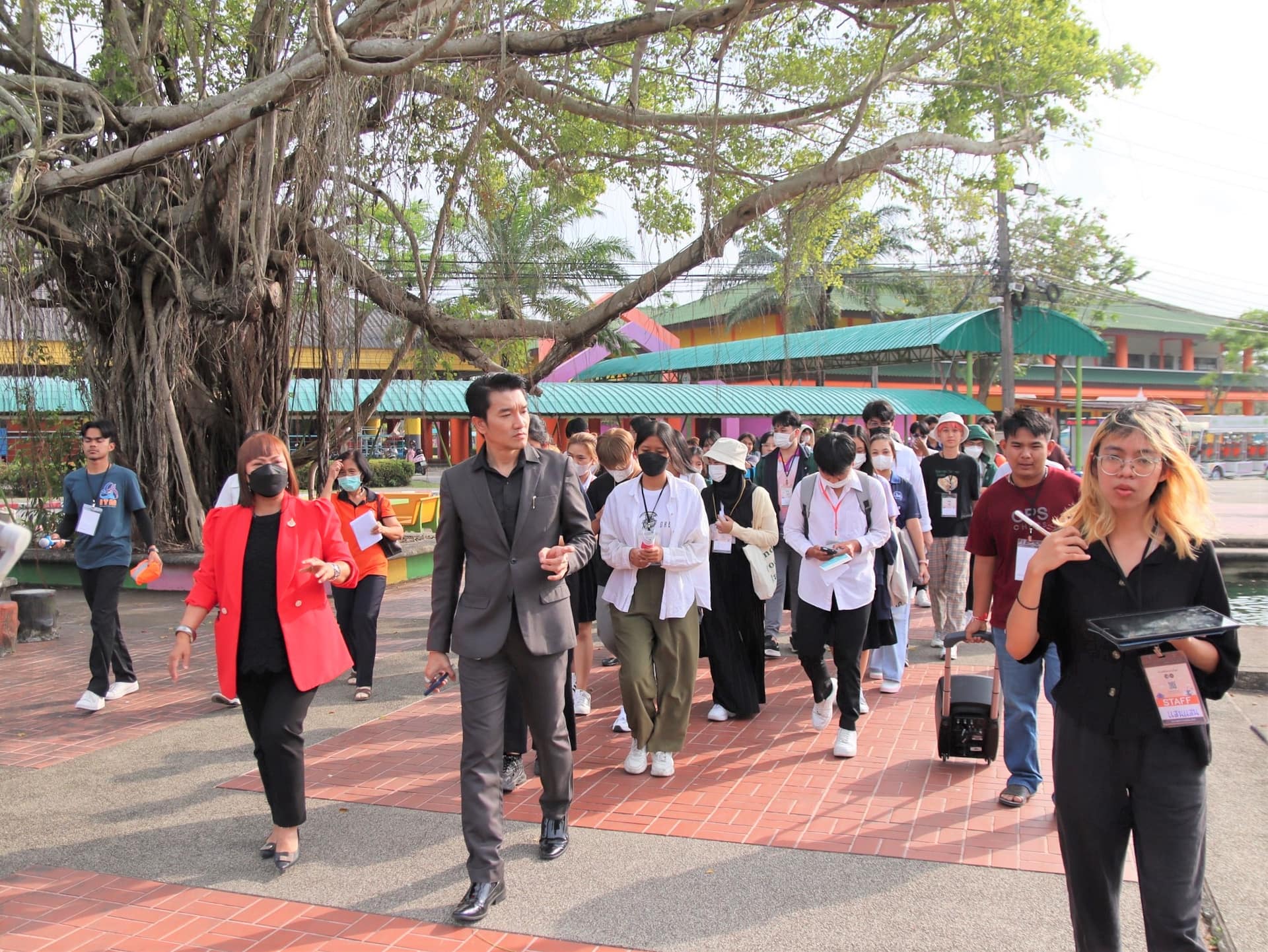 WUIC Students joined Walk'n Talk for Change event, organized by The Student Council of Walailak University