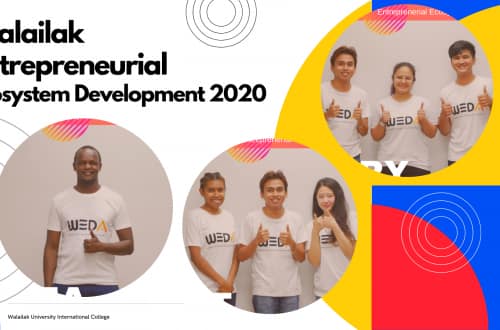 Walailak Entrepreneurial Ecosystem Development 2020